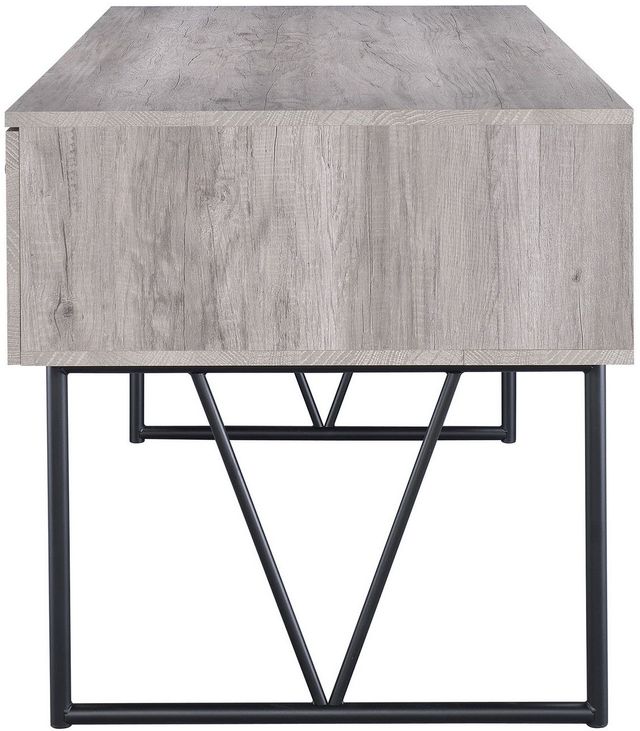 Coaster® Analiese Grey Driftwood Desk 4