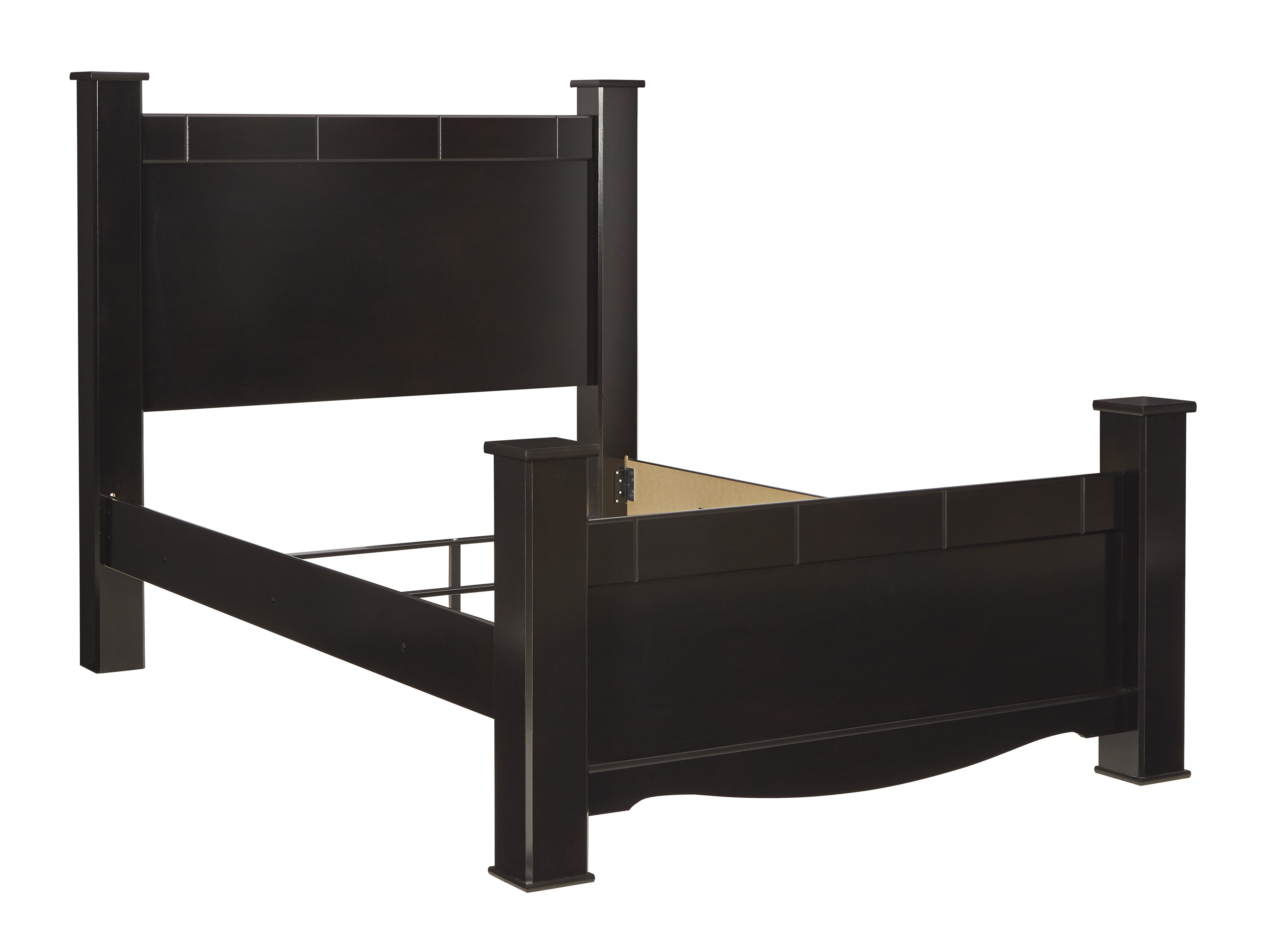 Ashley® Mirlotwon Almost Black Queen Bed