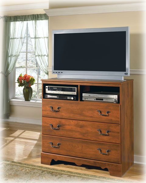 Signature Design by Ashley® Timberline Warm Brown Media Chest 0
