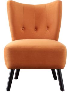 Mazin Furniture Imani Orange Accent Chair