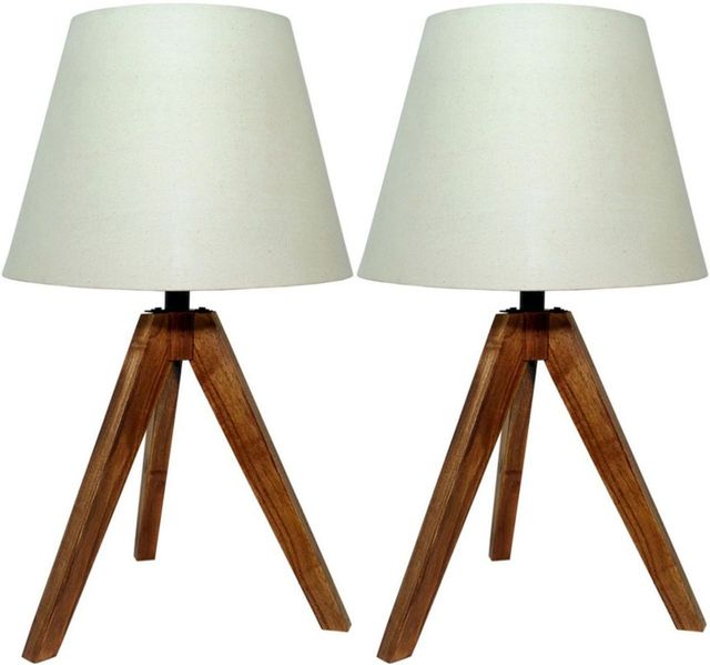 Signature Design by Ashley® Laifland Set of 2 Brown Table Lamps