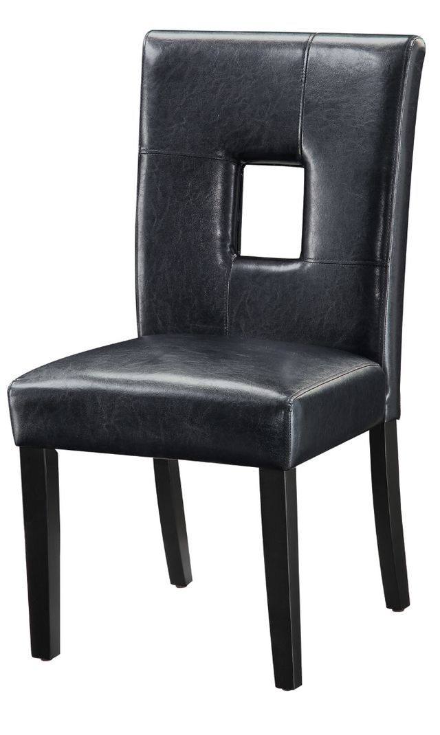 Coaster® Anisa 2-Piece Black Side Chairs-1