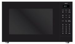 Wolf® 1.5 Cu. Ft. Black Built In Convection Microwave-MC24