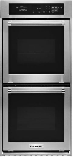 KitchenAid® 24" Stainless Steel Electronic Double Oven-KODC304ESS
