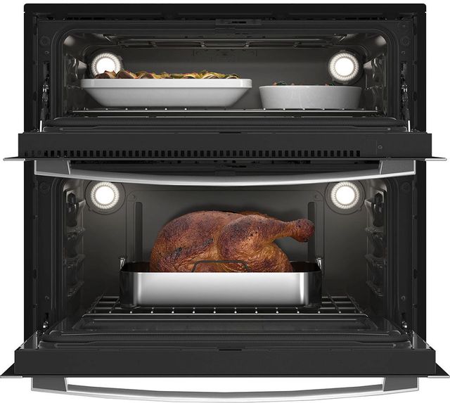 GE Profile™ 30" Stainless Steel Smart Built In Double Electric Wall Oven 2