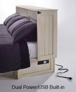 Night & Day™ Furniture Daisy Murphy Cabinet Bed 8