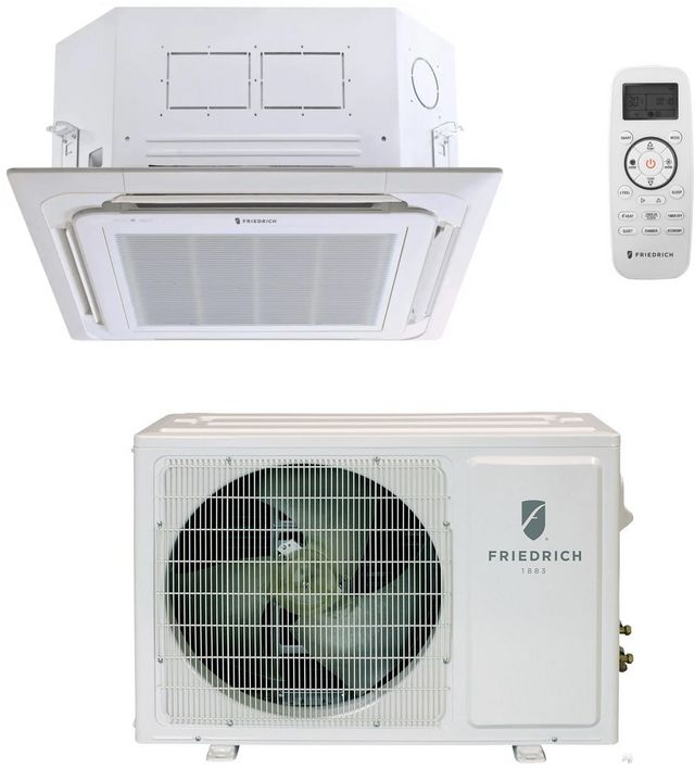 Friedrich Floating Air® Pro 24000 Btu White Single Zone Ceiling Cassette System Gerhards