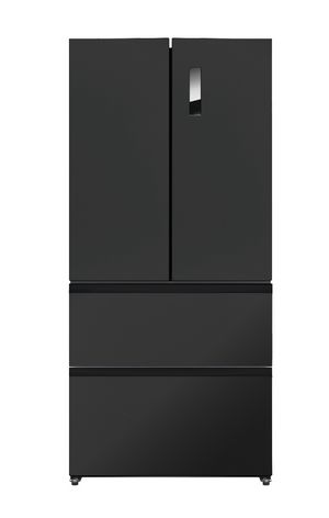 Preston 19 cu. ft. 33" Wide 4-Door French Door Refrigerator in Black 