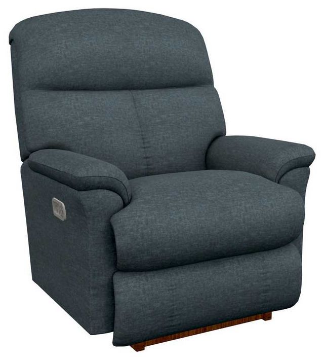 La-Z-Boy® Reed Navy Power Rocking Recliner with Headrest and Lumbar ...