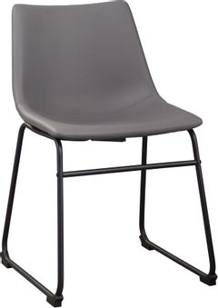 Signature Design by Ashley® Centiar 2-Piece Gray Dining Side Chair