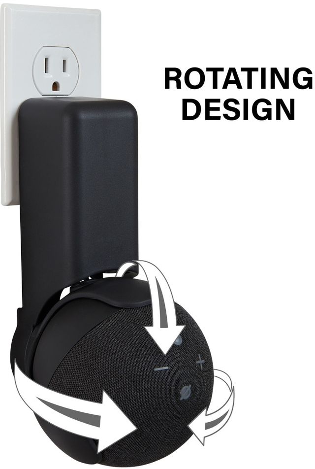 Sanus® Black Amazon Echo Dot (4th Gen) Outlet Hanger 13