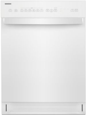 Whirlpool® 24" White Built In Dishwasher