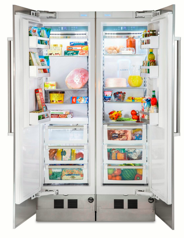 Viking® 7 Series 12.9 Cu. Ft. Custom Panel Column Refrigerator-1