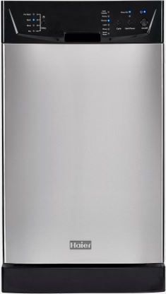 Haier 18" Built-In Dishwasher-Stainless Steel 0