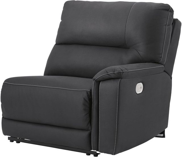 Signature Design by Ashley® Henefer 3-Piece Midnight Power Reclining Sectional with Chaise  3