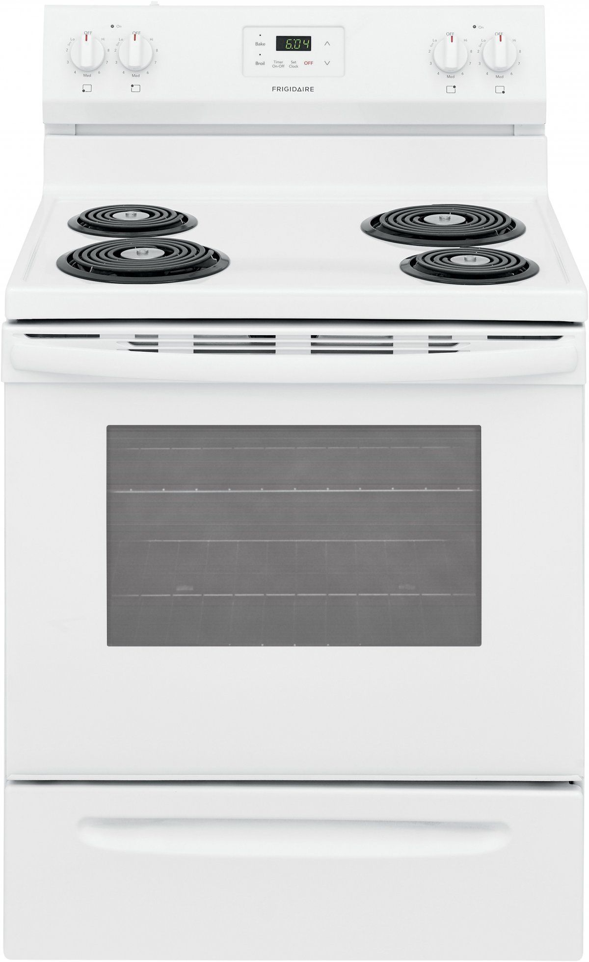 Frigidaire® 30" White Free Standing Electric Range-FCRC3012AW