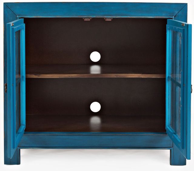 Jofran Inc. Aquitaine blue Accent Cabinet-3