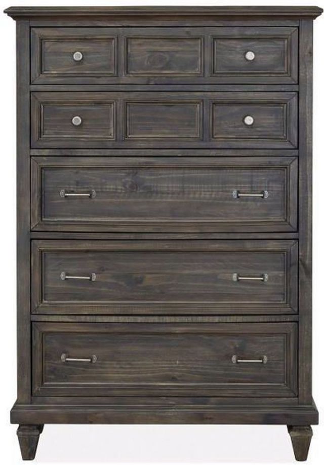 Magnussen Home® Calistoga Weathered Charcoal Drawer Chest