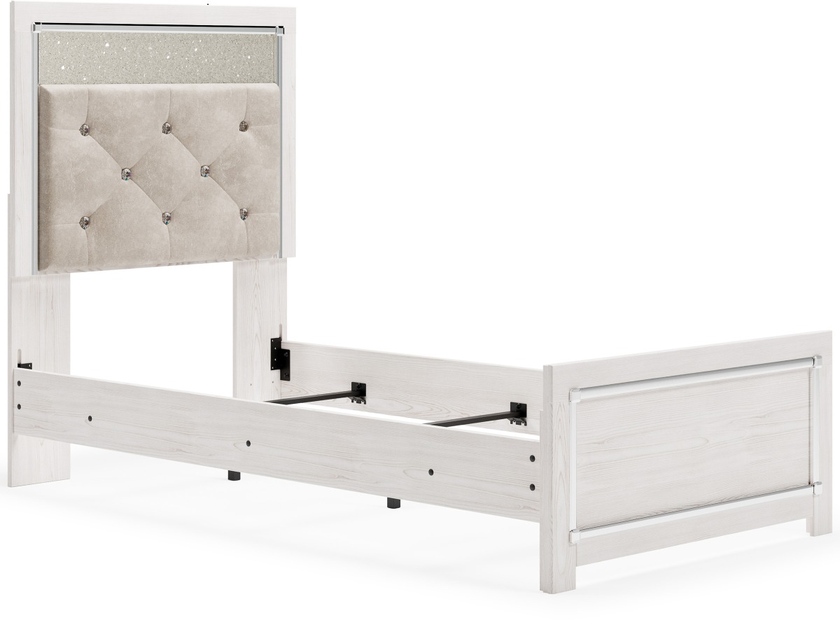 Signature Design By Ashley® Altyra 4-Piece White Twin Panel Bed Set ...