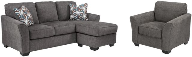 Benchcraft® Brise 2-Piece Slate Living Room Seating Set-0