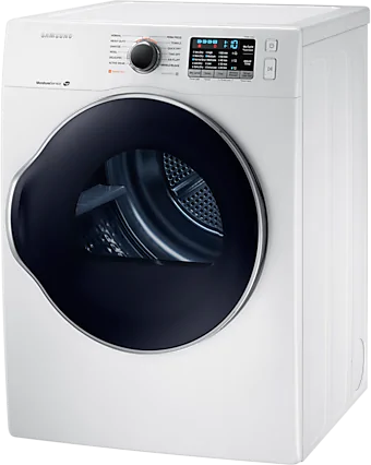 Samsung 4.0 Cu.ft White Front Load Electric Dryer 2