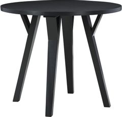 Signature Design by Ashley® Otaska Black Round Dining Table