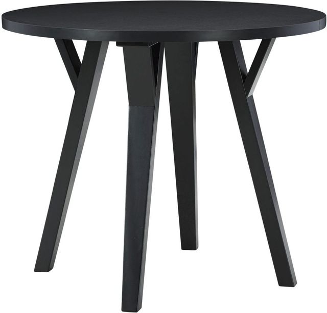 Signature Design by Ashley® Otaska Black Round Dining Table | Colder's ...