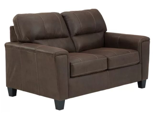 Signature Design by Ashley® Navi 3-Piece Chestnut Living Room Seating Set with Recliner 2