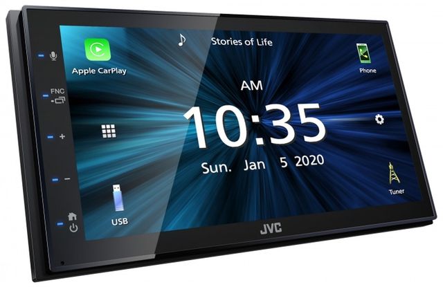 JVC KW-M56BT Black 6.8" Digital Media Receiver 3