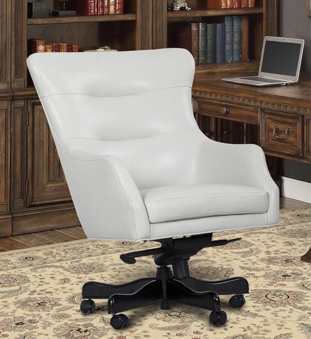 Parker House® Alabaster Leather Desk Chair 3