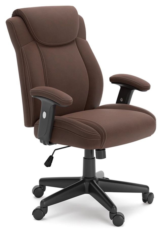 Signature Design by Ashley® Corbindale Black/Brown Office Chair-0