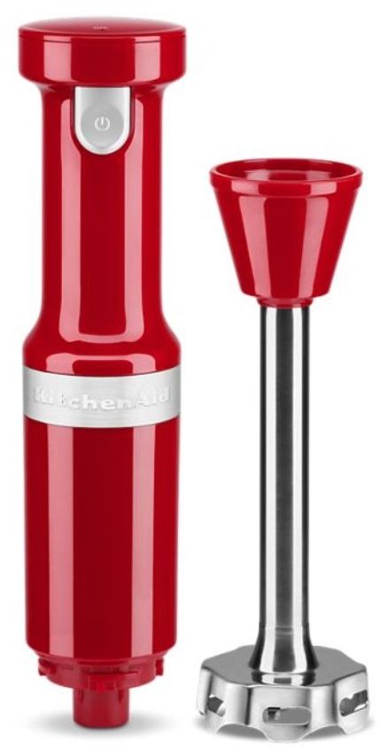 KitchenAid® Empire Red Cordless Hand Blender with Chopper and