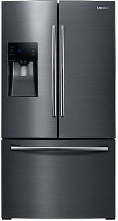 Samsung 25 Cu. Ft. French Door Refrigerator-Fingerprint Resistant Black Stainless Steel