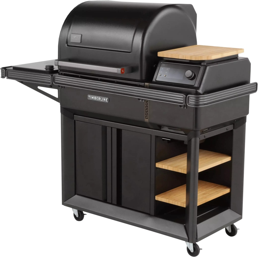 Traeger® Timberline 59" Black Wood Pellet Freestanding Grill | Maine's ...