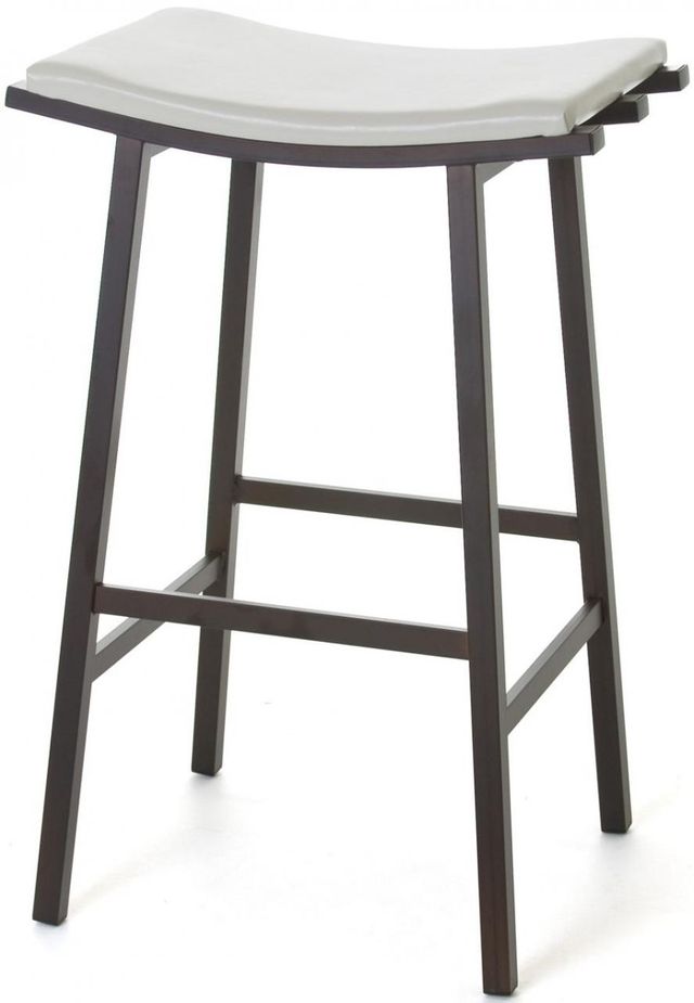 AMISCO Nathan Counter Height Non Swivel Stool