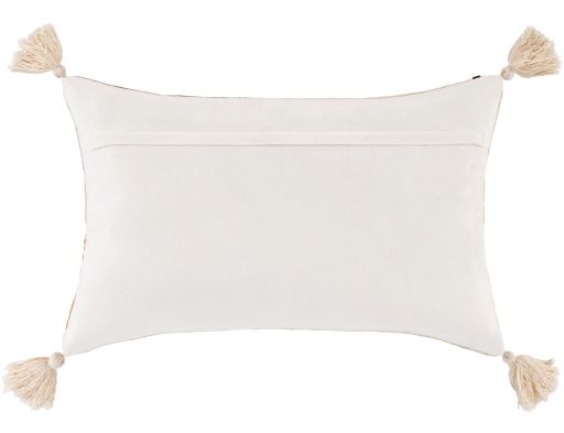 Surya Columbus Mustard 14" x 22" Toss Pillow with Polyester Insert 1