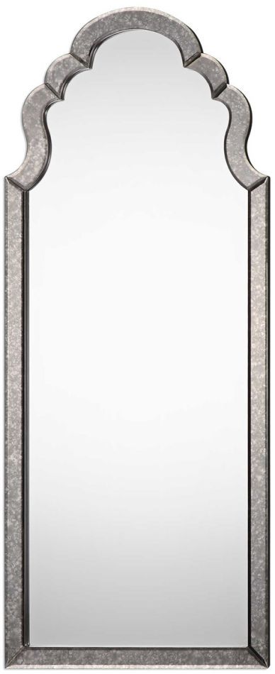 Uttermost® by Jim Parsons Lunel Silver Arched Mirror-0