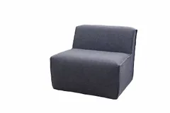 Edgewood Furniture 1994 Jax Grey Armless Chair