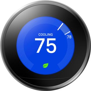 Google Nest Pro Mirror Black Learning Thermostat