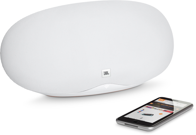 JBL® Playlist White Wireless Speaker-3