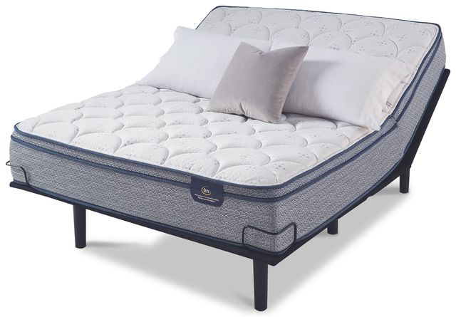 beautyrestsilver plush euro top king mattress w foundation