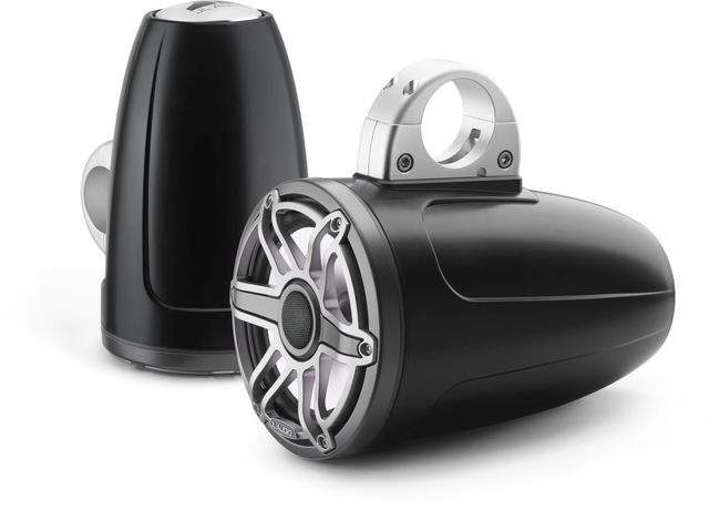 JL Audio® M6 7.7" Marine Enclosed Coaxial Speaker System with Transflective™ LED Lighting 4