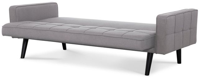 Home Furniture Outfitters Sawyer Light Gray Futon-2