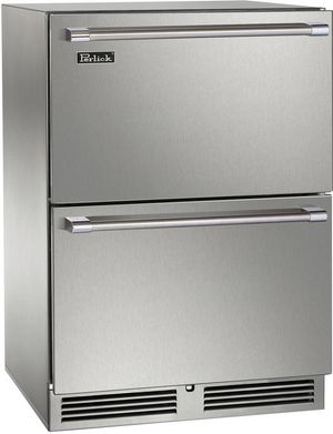 Perlick® Signature Series 24" Stainless Steel Freezer Drawer