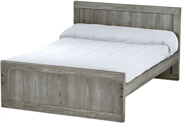 Crate Designs™ Furniture Storm Finish Full Youth Panel Bed 0