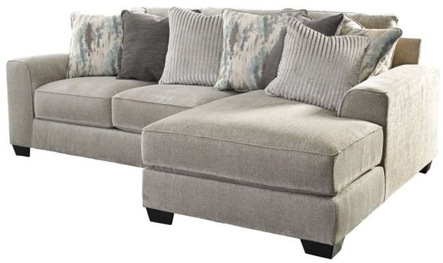 Benchcraft® Ardsley 2-Piece Pewter Sectional-0