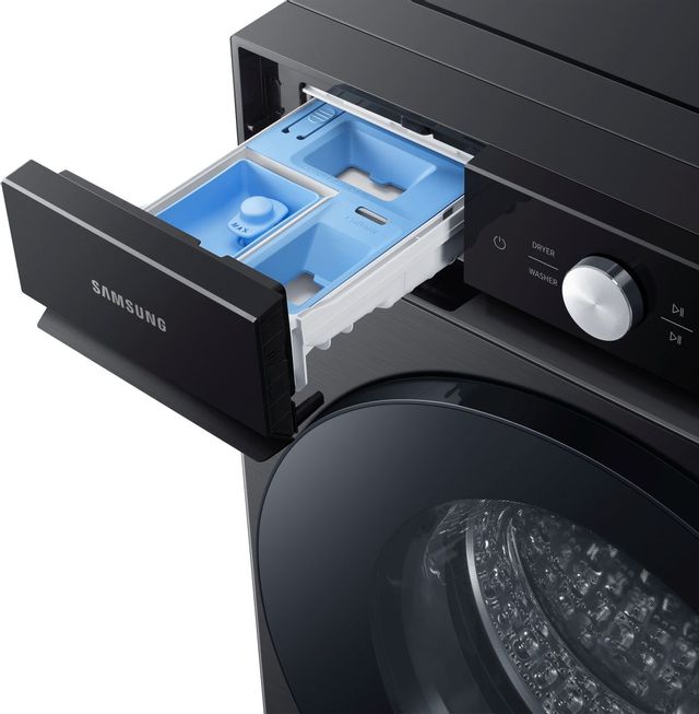 Samsung Bespoke 6700 Series 4.6 Cu. Ft. Brushed Black Front Load Washer 24