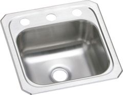 Elkay® Celebrity Stainless Steel Single Bowl Drop-in Bar Sink
