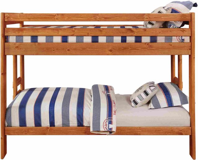 Coaster® Wrangle Hill Amber Wash Twin/Twin Bunk Bed-2