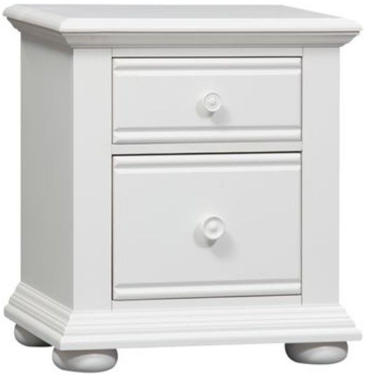 Liberty Summer House Oyster White Youth Nightstand